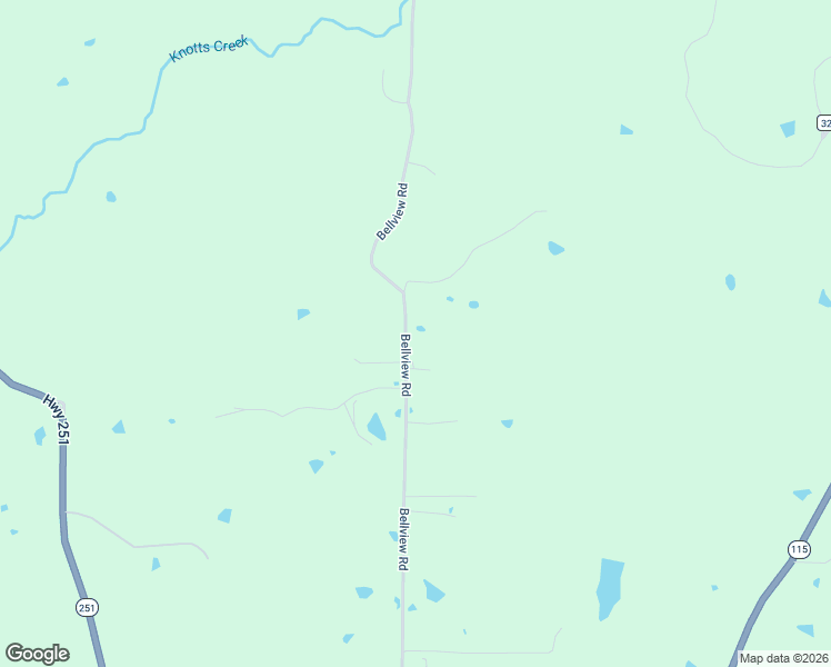 map of restaurants, bars, coffee shops, grocery stores, and more near 2059 Bellview Road in Pocahontas