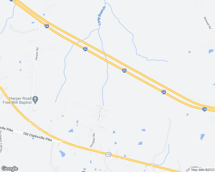 map of restaurants, bars, coffee shops, grocery stores, and more near 7261 Douglas Road in Nashville