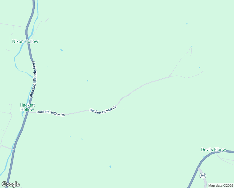 map of restaurants, bars, coffee shops, grocery stores, and more near 73 Hackett Hollow Road in Pleasant Shade