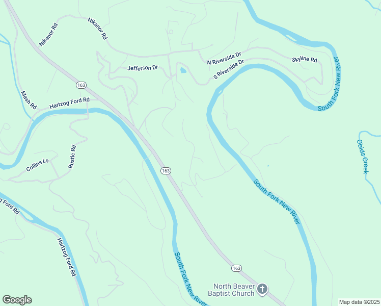 map of restaurants, bars, coffee shops, grocery stores, and more near 247 Autumn Run Road in West Jefferson