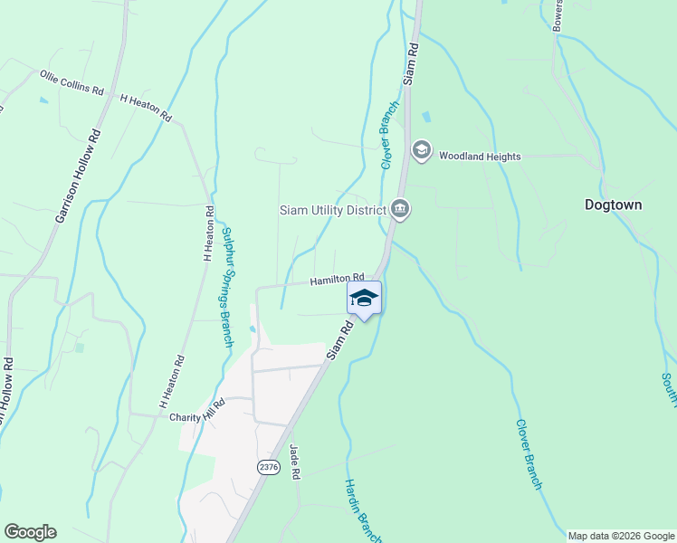 map of restaurants, bars, coffee shops, grocery stores, and more near 128 Hamilton Rd in Elizabethton