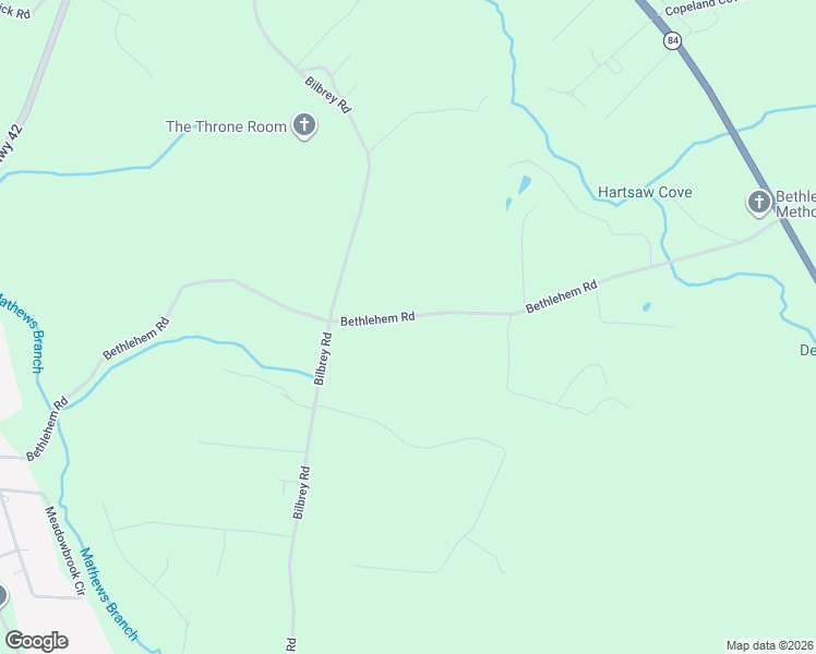 map of restaurants, bars, coffee shops, grocery stores, and more near 371 Bethlehem Road in Rickman