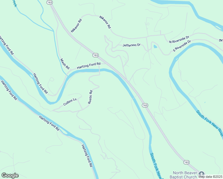 map of restaurants, bars, coffee shops, grocery stores, and more near 193 Rustic Road in West Jefferson