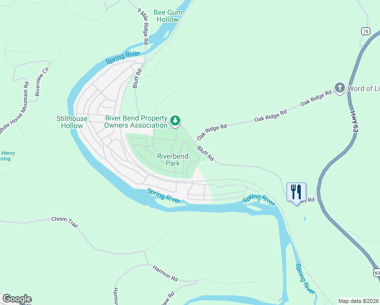 map of restaurants, bars, coffee shops, grocery stores, and more near in Hardy