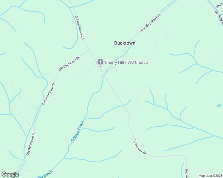 map of restaurants, bars, coffee shops, grocery stores, and more near 411 Ducktown Road in Limestone