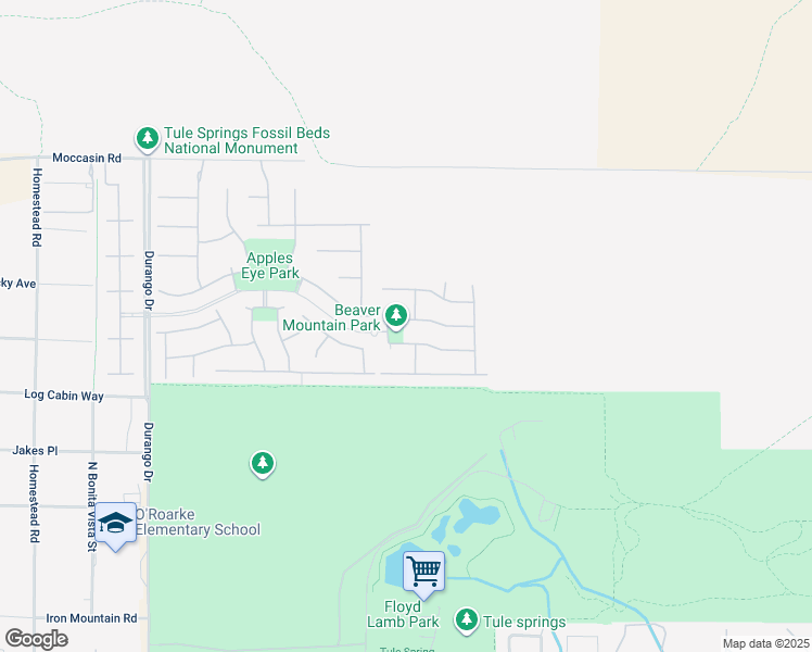 map of restaurants, bars, coffee shops, grocery stores, and more near 8021 Beaver Mountain Avenue in Las Vegas