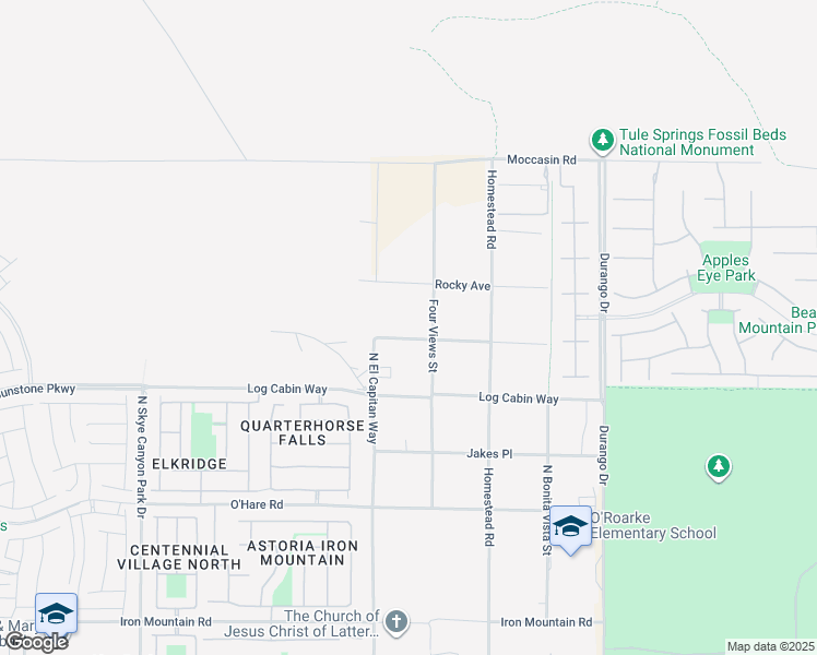 map of restaurants, bars, coffee shops, grocery stores, and more near 8730 Ruston Road in Las Vegas