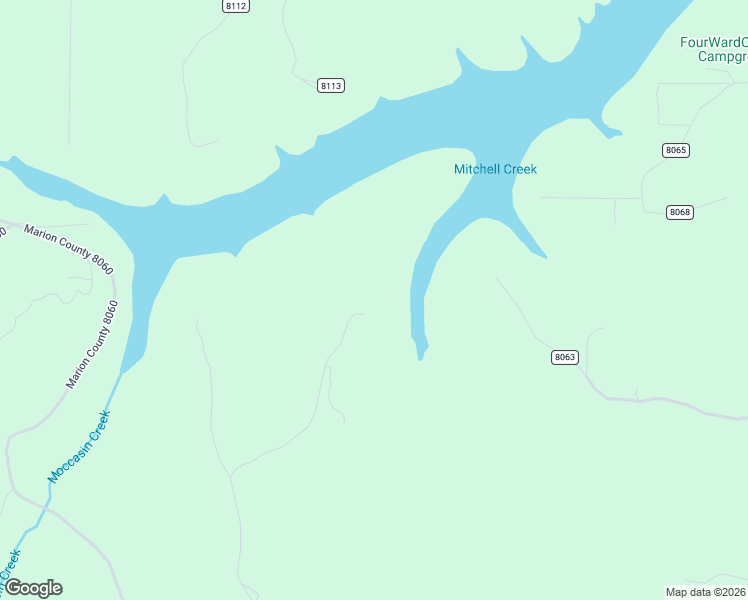 map of restaurants, bars, coffee shops, grocery stores, and more near 1406 Kingdon Springs Lane in Flippin