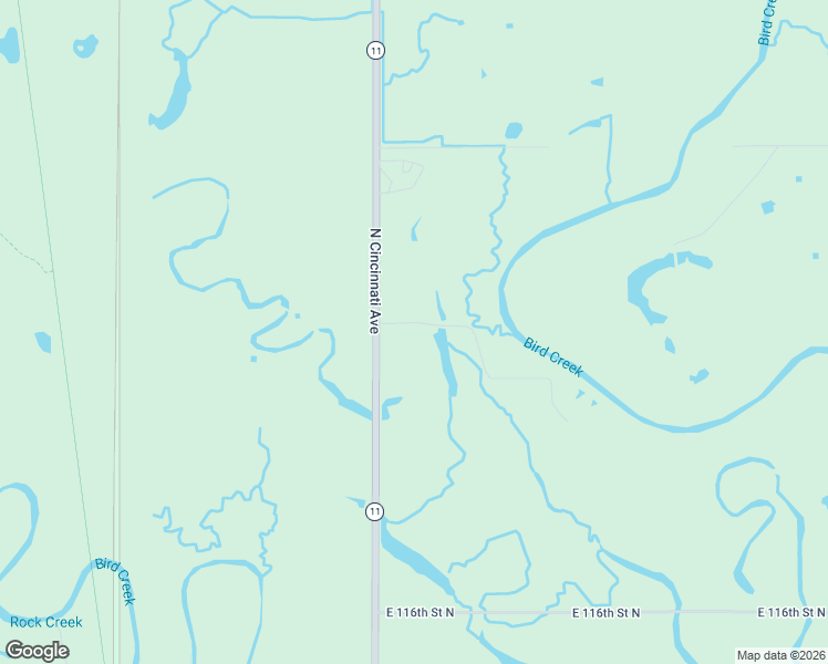map of restaurants, bars, coffee shops, grocery stores, and more near 321 East 123rd Street North in Skiatook