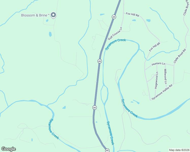 map of restaurants, bars, coffee shops, grocery stores, and more near 1445 Tennessee 49 in Ashland City