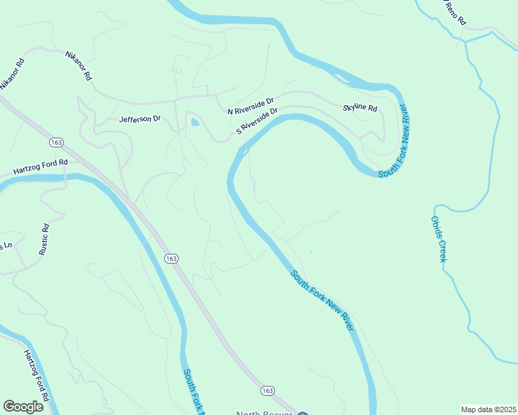 map of restaurants, bars, coffee shops, grocery stores, and more near 1579 Severt Road in West Jefferson