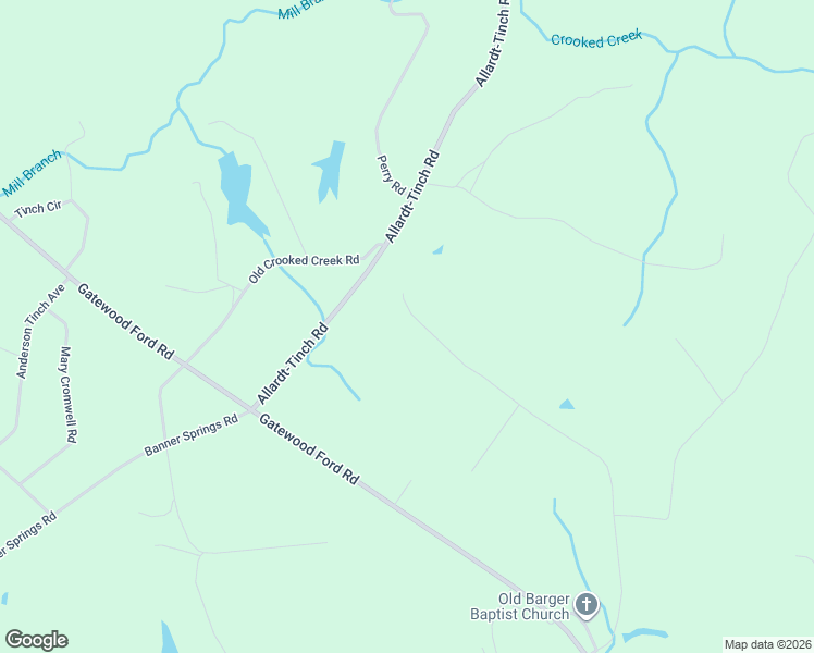 map of restaurants, bars, coffee shops, grocery stores, and more near 2025 Allardt-Tinch Road in Jamestown