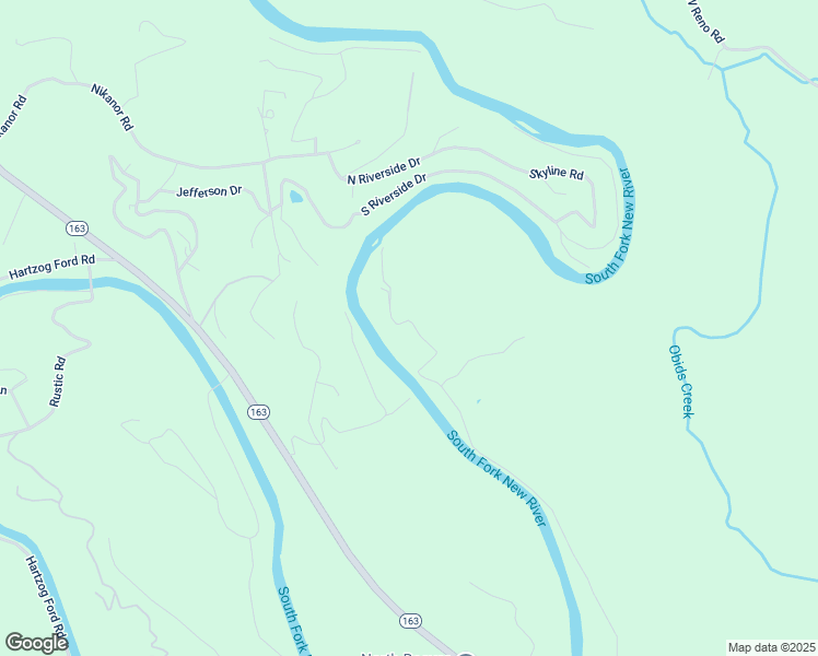 map of restaurants, bars, coffee shops, grocery stores, and more near 1579 Severt Road in West Jefferson