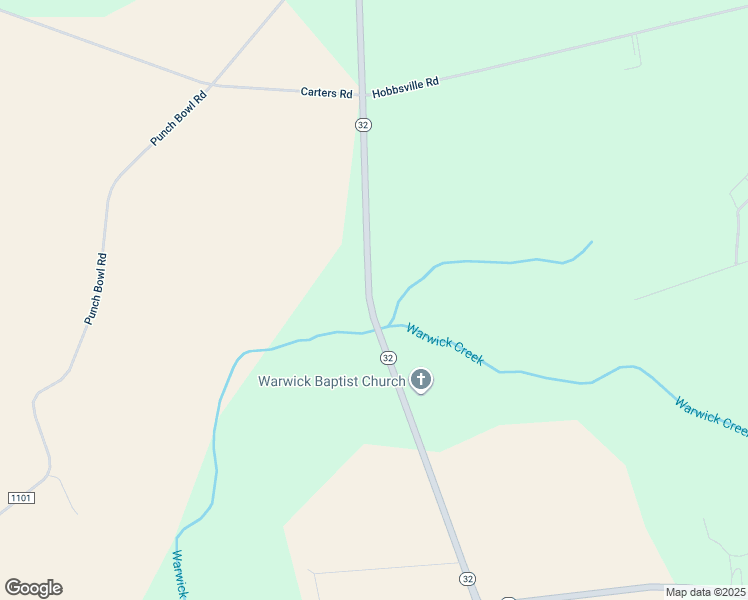 map of restaurants, bars, coffee shops, grocery stores, and more near 1589 North Carolina 32 in Hobbsville