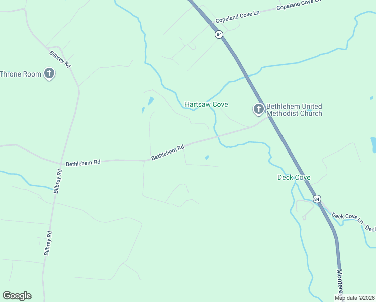 map of restaurants, bars, coffee shops, grocery stores, and more near 171 Bethlehem Road in Rickman