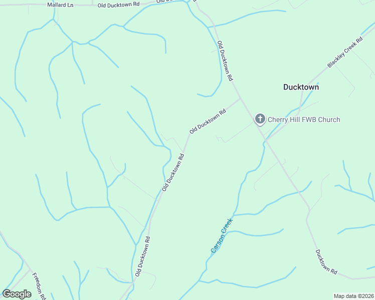 map of restaurants, bars, coffee shops, grocery stores, and more near 2250-2500 Old Ducktown Rd in Greene