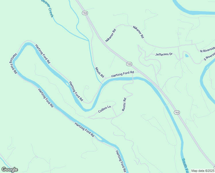 map of restaurants, bars, coffee shops, grocery stores, and more near 325 River Lane in West Jefferson