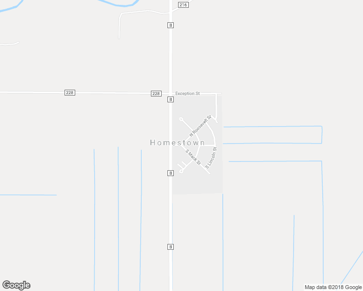 map of restaurants, bars, coffee shops, grocery stores, and more near 1 West Delmo Street in Homestown