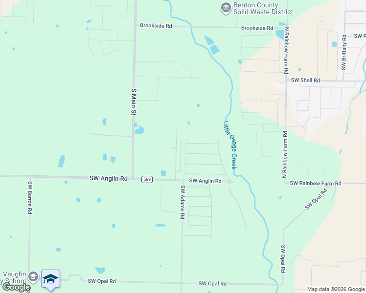 map of restaurants, bars, coffee shops, grocery stores, and more near 4501 Adams Road in Bentonville