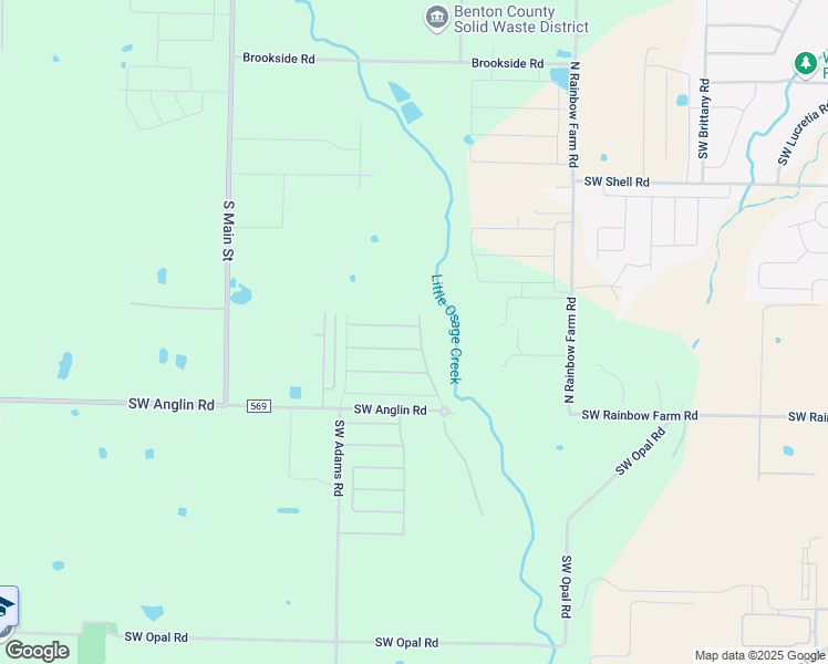 map of restaurants, bars, coffee shops, grocery stores, and more near 4501 Adams Road in Bentonville