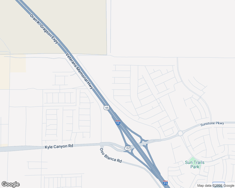 map of restaurants, bars, coffee shops, grocery stores, and more near 10042 Cardinal Knoll in Las Vegas