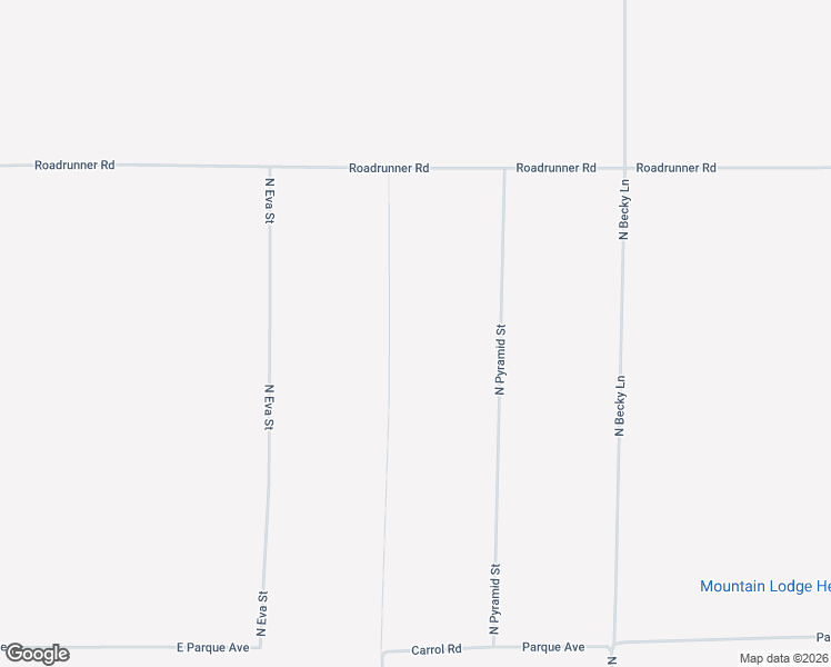 map of restaurants, bars, coffee shops, grocery stores, and more near 7590 North Koala Road in Pahrump