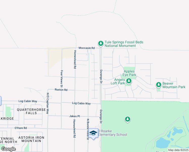 map of restaurants, bars, coffee shops, grocery stores, and more near 8445 Frazier Park Court in Las Vegas
