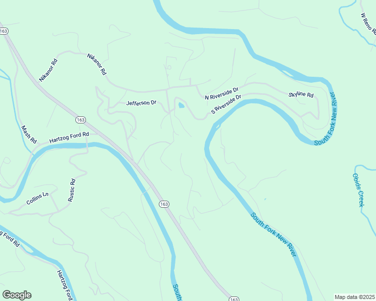 map of restaurants, bars, coffee shops, grocery stores, and more near 458 Autumn Run Road in West Jefferson