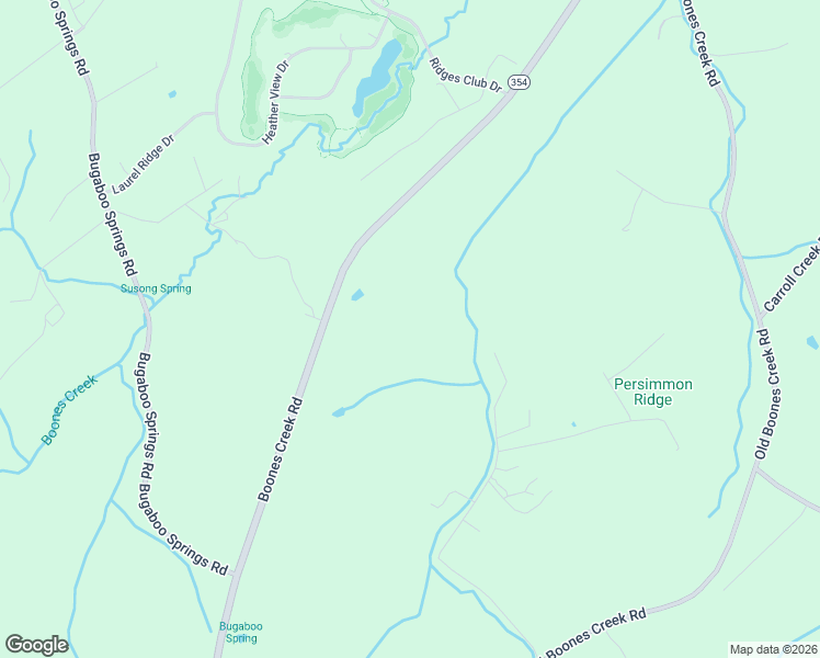 map of restaurants, bars, coffee shops, grocery stores, and more near 1604 Boones Creek Road in Jonesborough