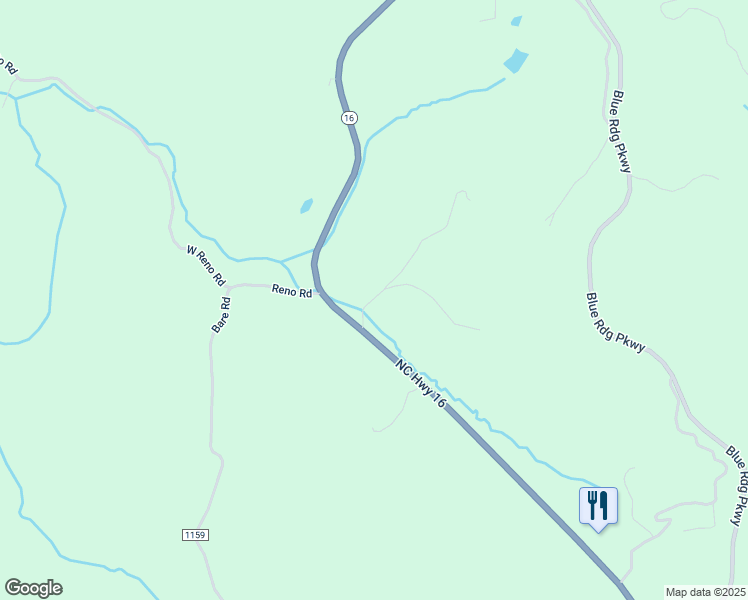map of restaurants, bars, coffee shops, grocery stores, and more near 289 Miller Hollow Road in West Jefferson