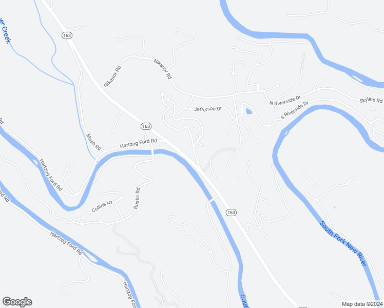map of restaurants, bars, coffee shops, grocery stores, and more near 193 Morningside Circle in West Jefferson