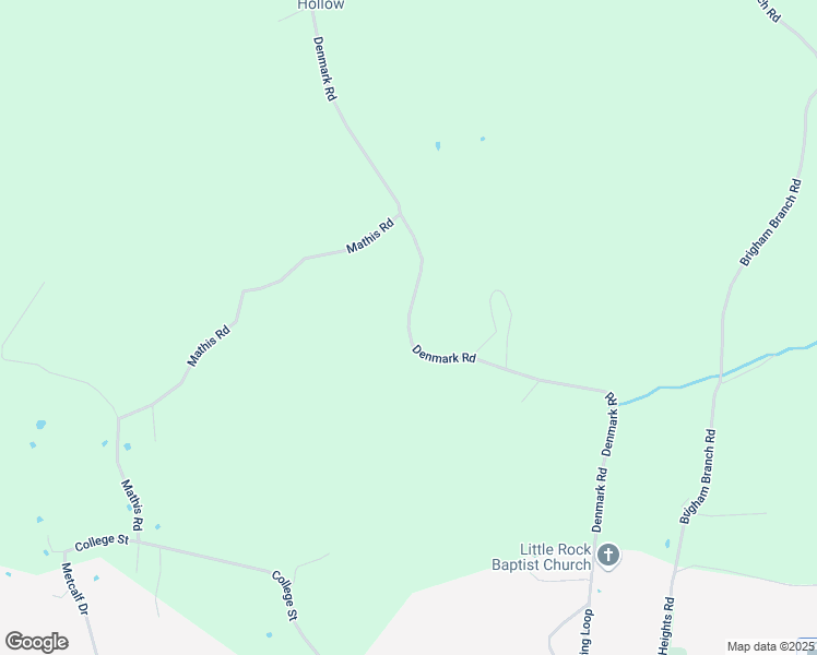 map of restaurants, bars, coffee shops, grocery stores, and more near Denmark Road in Erin