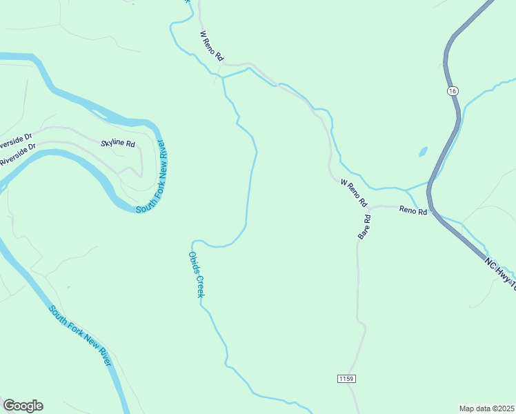 map of restaurants, bars, coffee shops, grocery stores, and more near 327 Colvard Farm Road in Jefferson