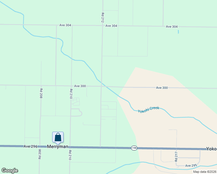 map of restaurants, bars, coffee shops, grocery stores, and more near 21215 Avenue 300 in Exeter