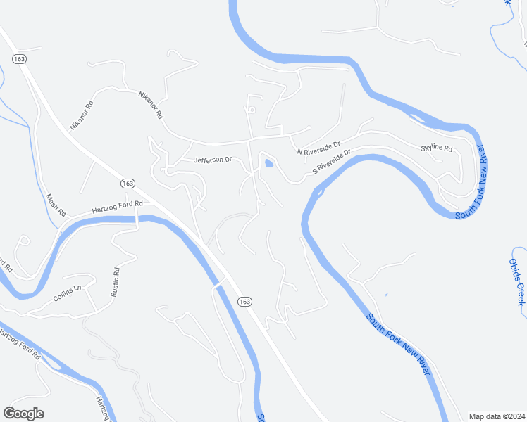 map of restaurants, bars, coffee shops, grocery stores, and more near in Jefferson