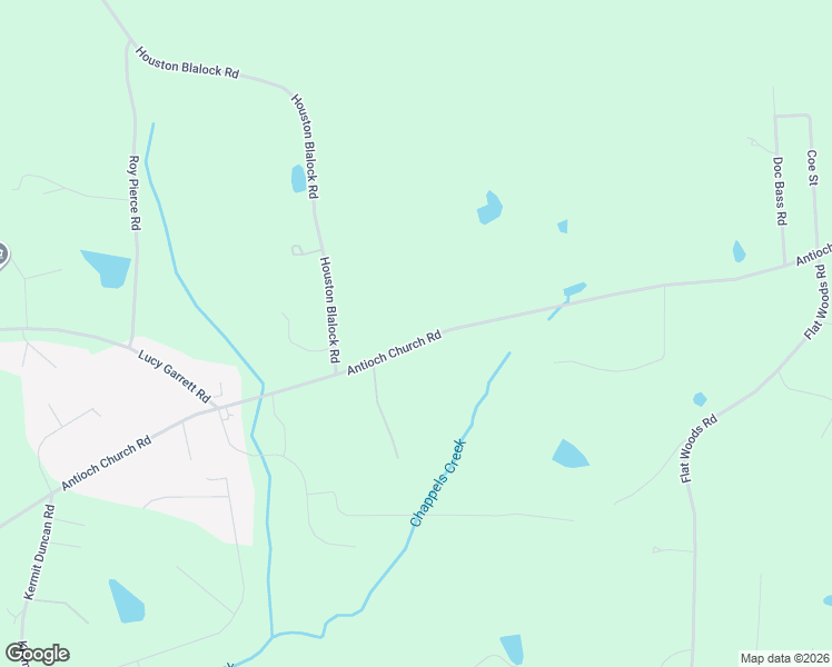 map of restaurants, bars, coffee shops, grocery stores, and more near 2795 Antioch Church Road in Timberlake