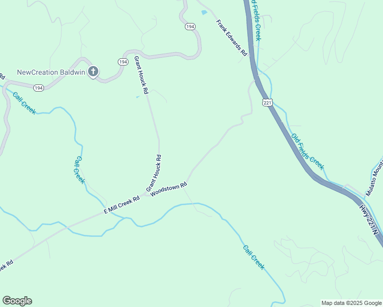map of restaurants, bars, coffee shops, grocery stores, and more near 589 Grant Houck Road in Todd