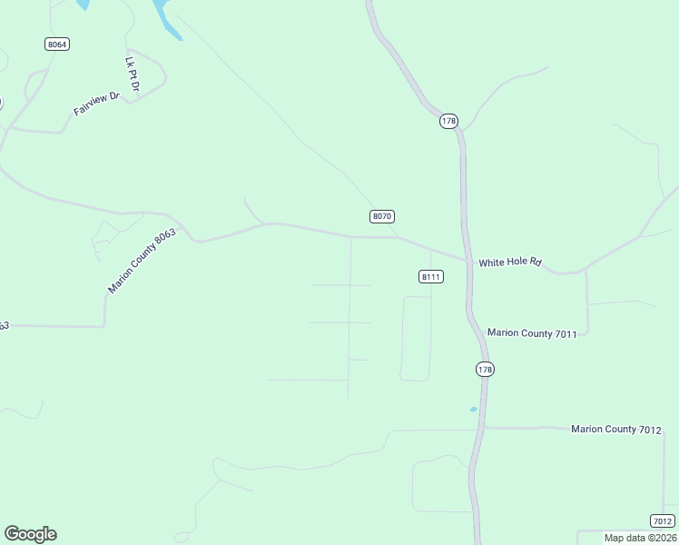 map of restaurants, bars, coffee shops, grocery stores, and more near Blue Jay Way in Flippin