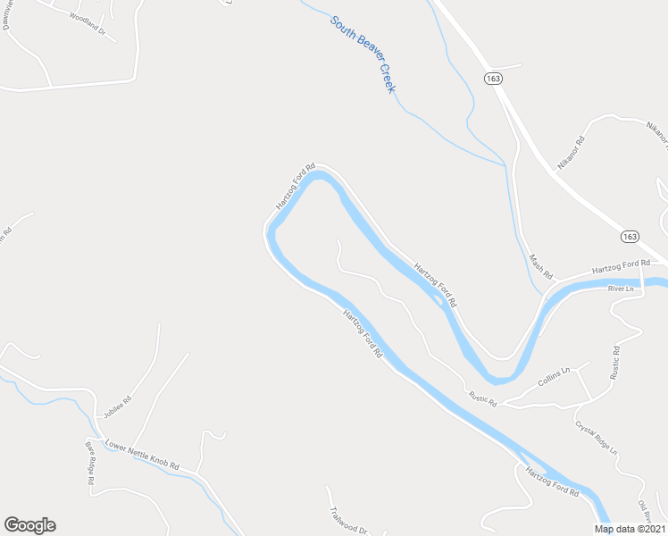 map of restaurants, bars, coffee shops, grocery stores, and more near 1545 Rustic Road in West Jefferson