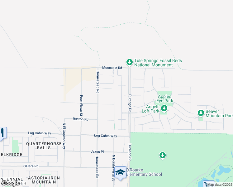 map of restaurants, bars, coffee shops, grocery stores, and more near 8480 Royalston Falls Court in Las Vegas