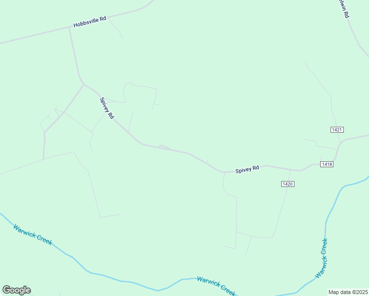 map of restaurants, bars, coffee shops, grocery stores, and more near 126 Spivey Road in Hobbsville