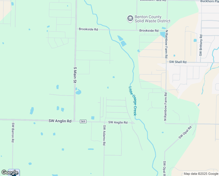 map of restaurants, bars, coffee shops, grocery stores, and more near 4501 Southwest Adams Road in Bentonville
