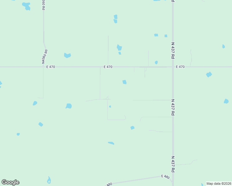map of restaurants, bars, coffee shops, grocery stores, and more near 1752 North 4364 Road in Pryor