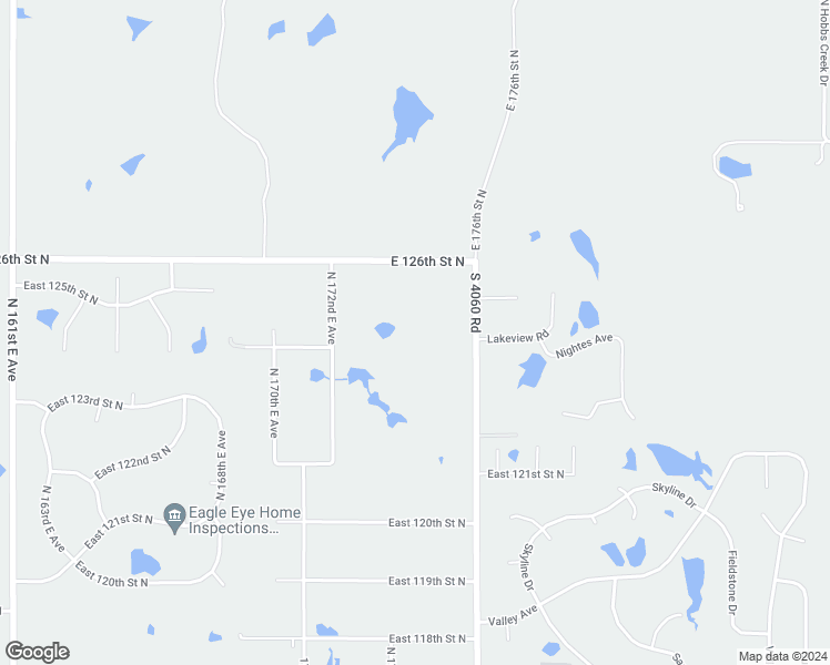 map of restaurants, bars, coffee shops, grocery stores, and more near 12402 North 177th East Avenue in Collinsville