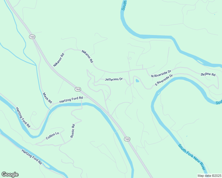 map of restaurants, bars, coffee shops, grocery stores, and more near 344 Morningside Circle in West Jefferson