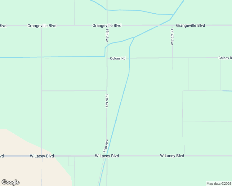 map of restaurants, bars, coffee shops, grocery stores, and more near 16408 West Lacey Boulevard in Lemoore