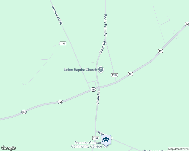 map of restaurants, bars, coffee shops, grocery stores, and more near 420 Boone Farm Road in Ahoskie