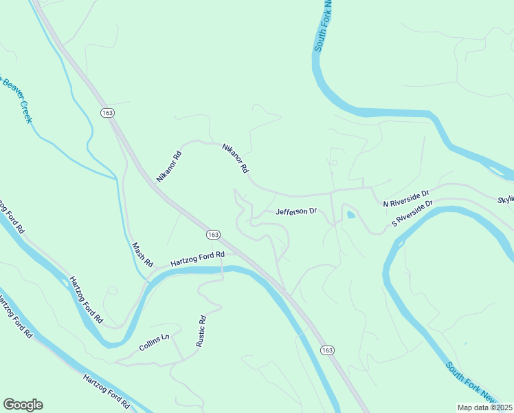 map of restaurants, bars, coffee shops, grocery stores, and more near 560 Morningside Circle in West Jefferson