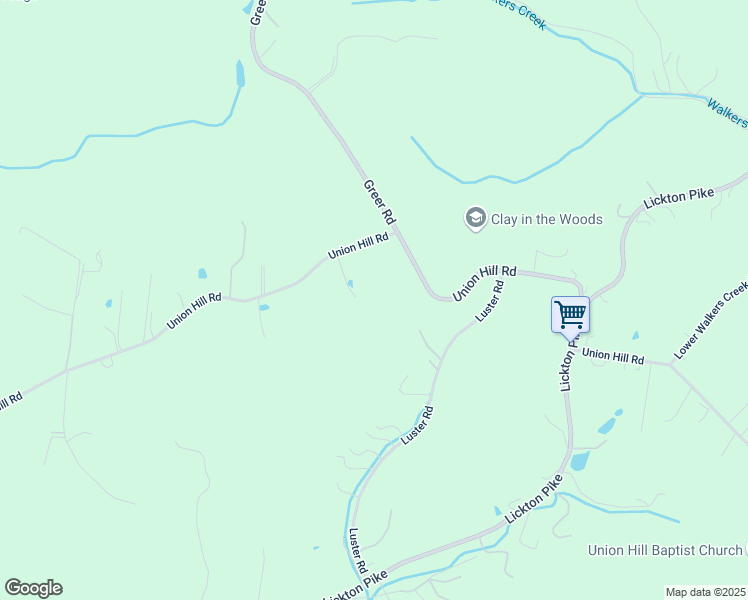map of restaurants, bars, coffee shops, grocery stores, and more near 1831 Union Hill Road in Goodlettsville