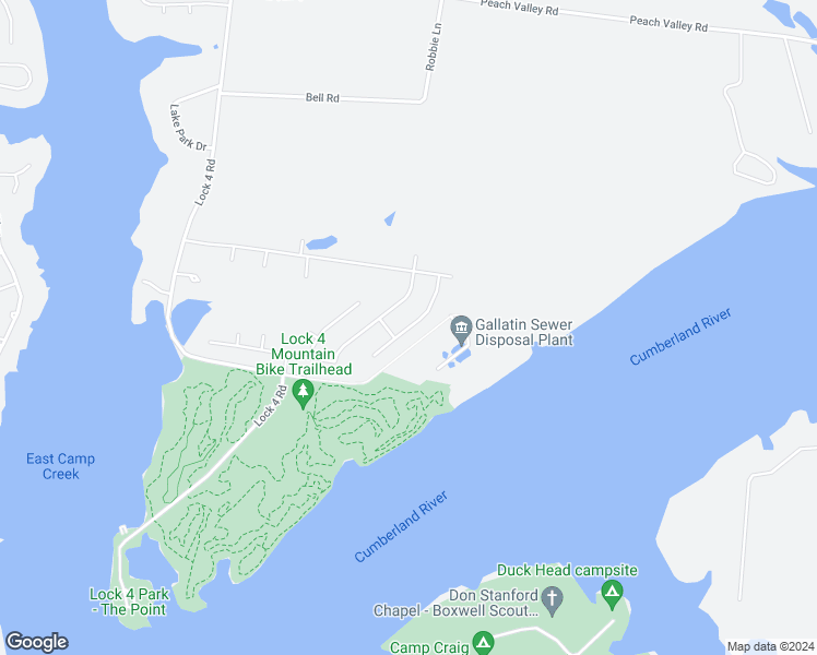 map of restaurants, bars, coffee shops, grocery stores, and more near Bryce Canyon Way in Sumner County